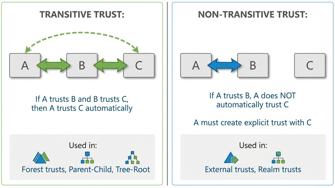 AD Trust Transitivity