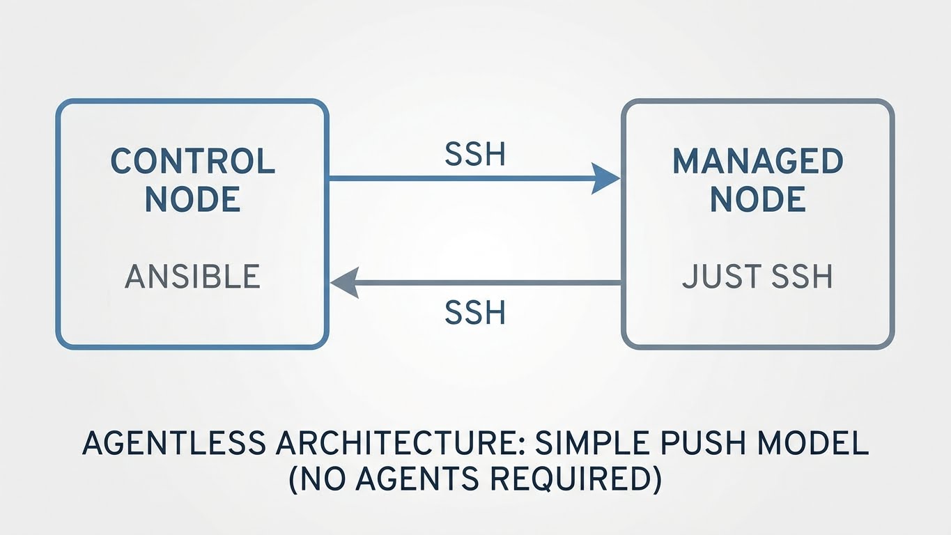 Ansible Agentless Architecture