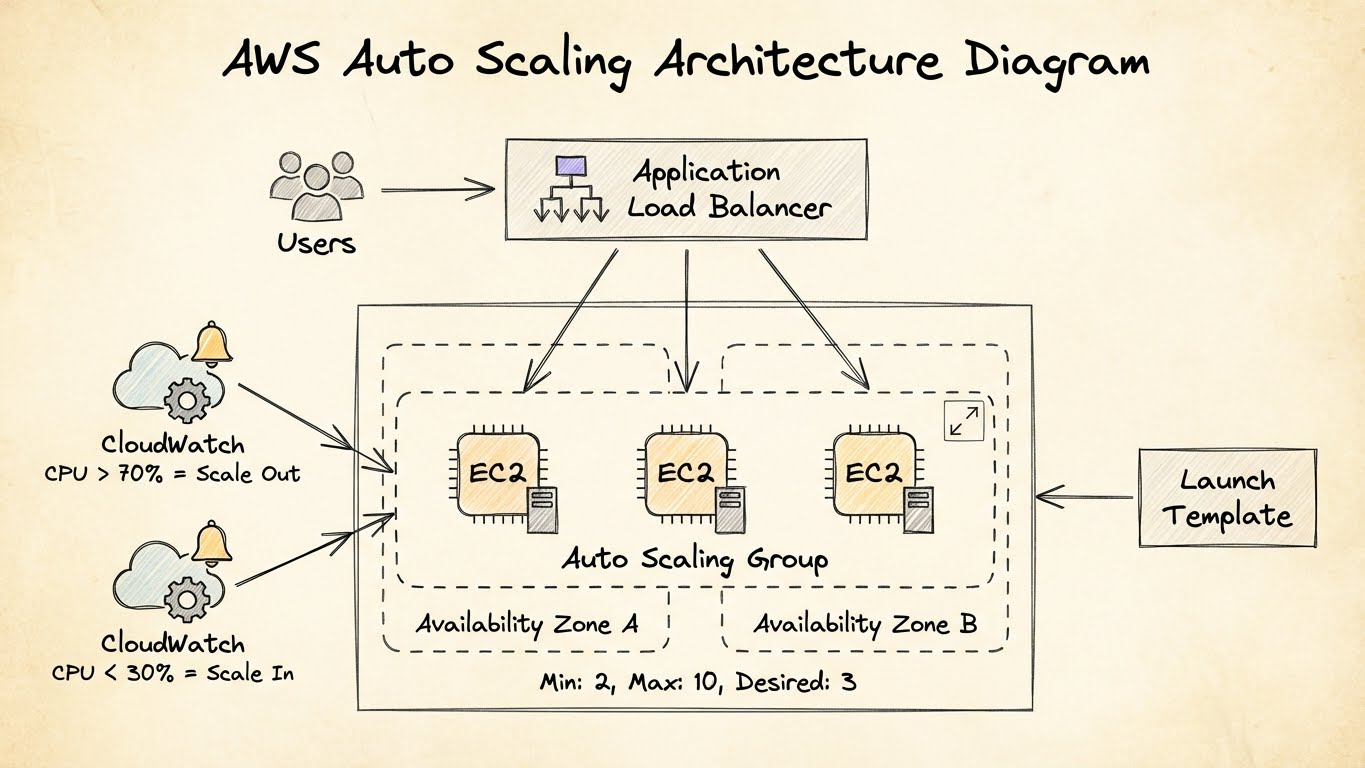 AWS Auto Scaling Architecture