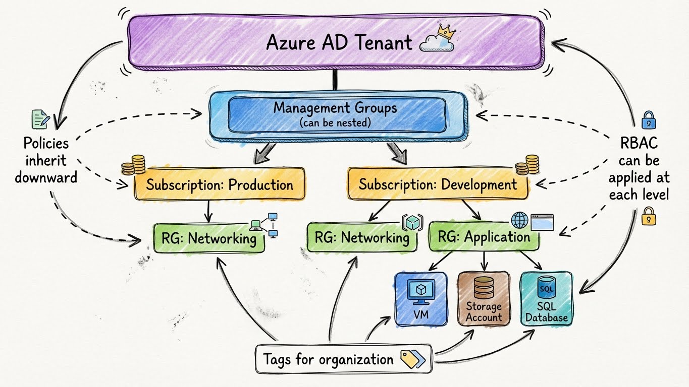 Azure Resource Hierarchy