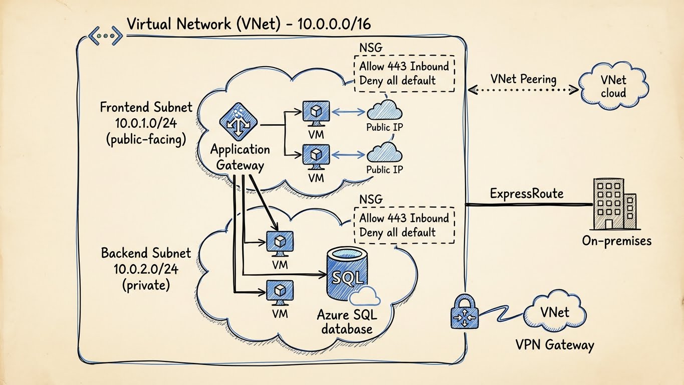 Azure Virtual Network Architecture