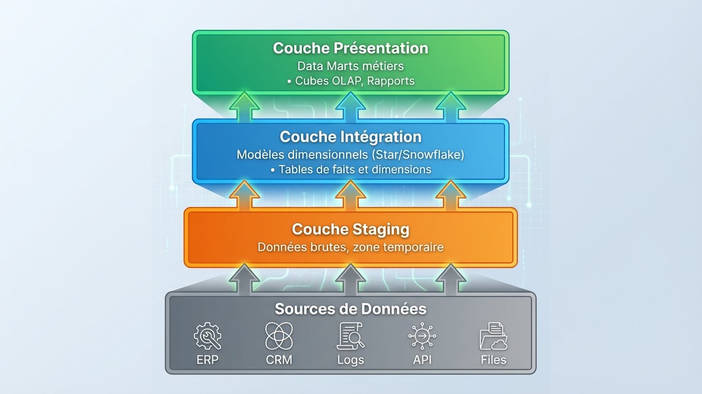 Data Warehouse - Architecture 4 Couches