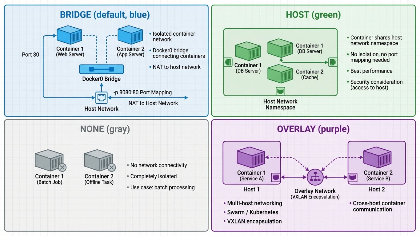 Docker Networking Modes