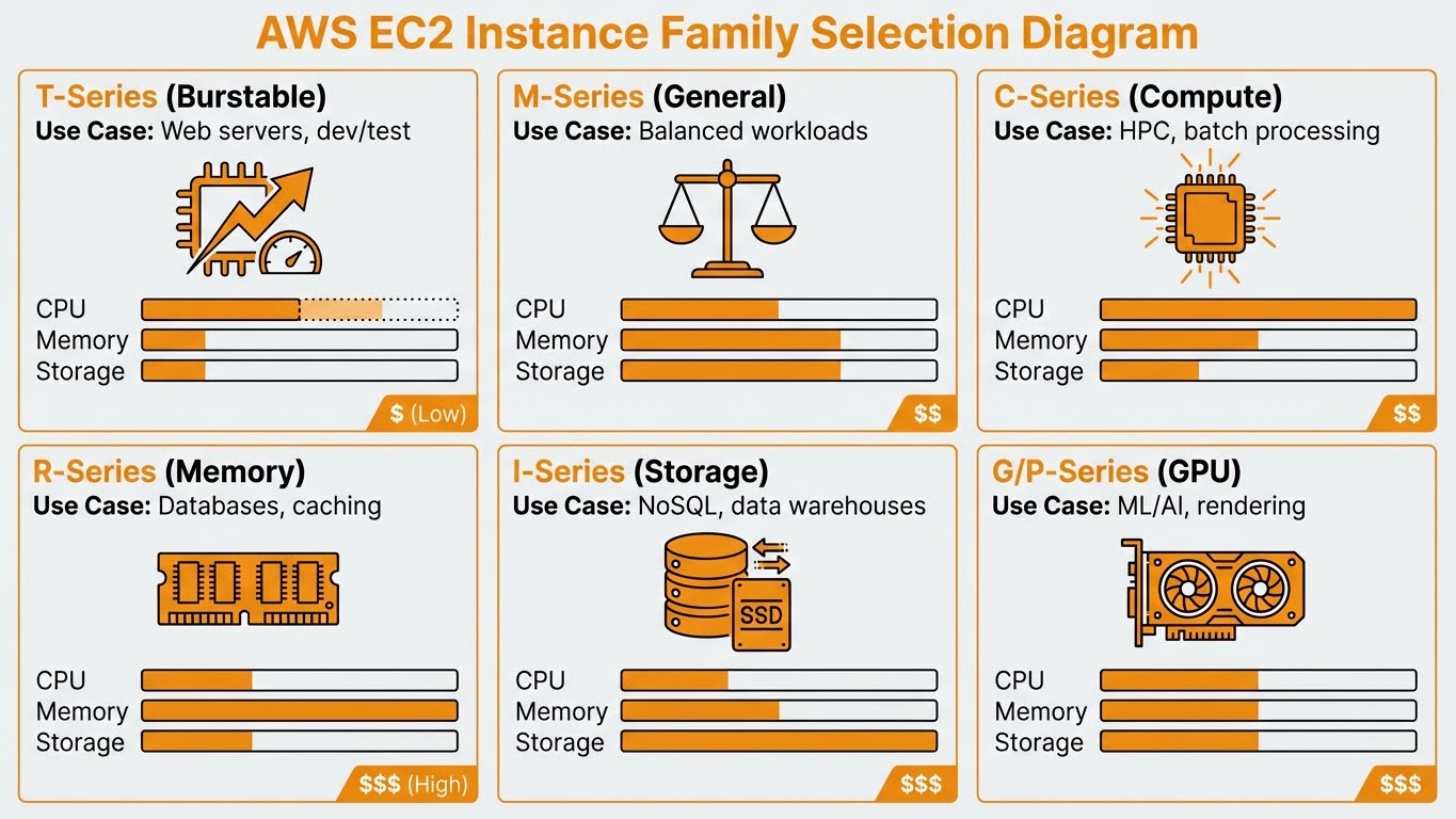 Familles d'Instances EC2