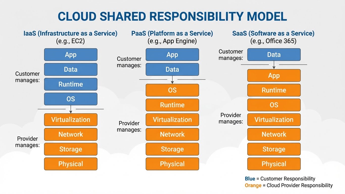 Cloud Shared Responsibility Model