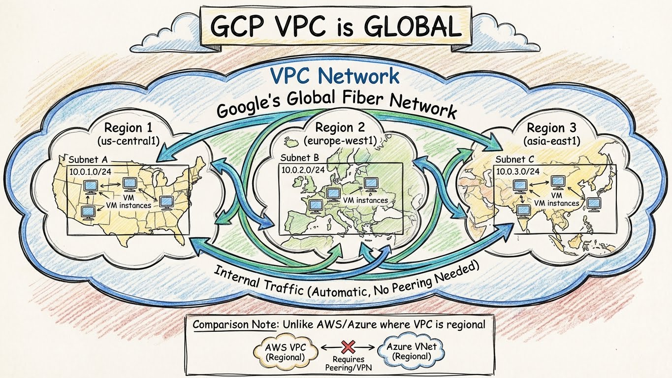 GCP VPC Network Model