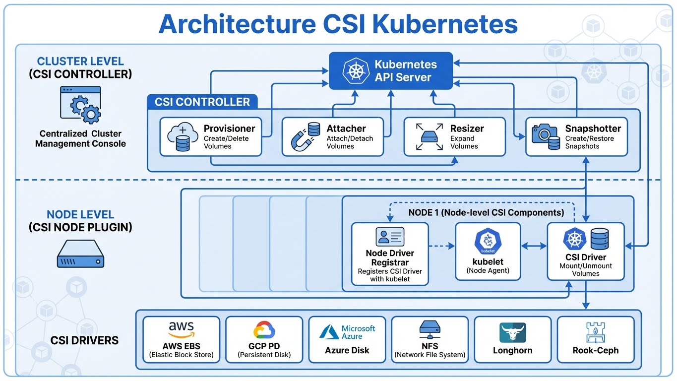Architecture CSI Kubernetes