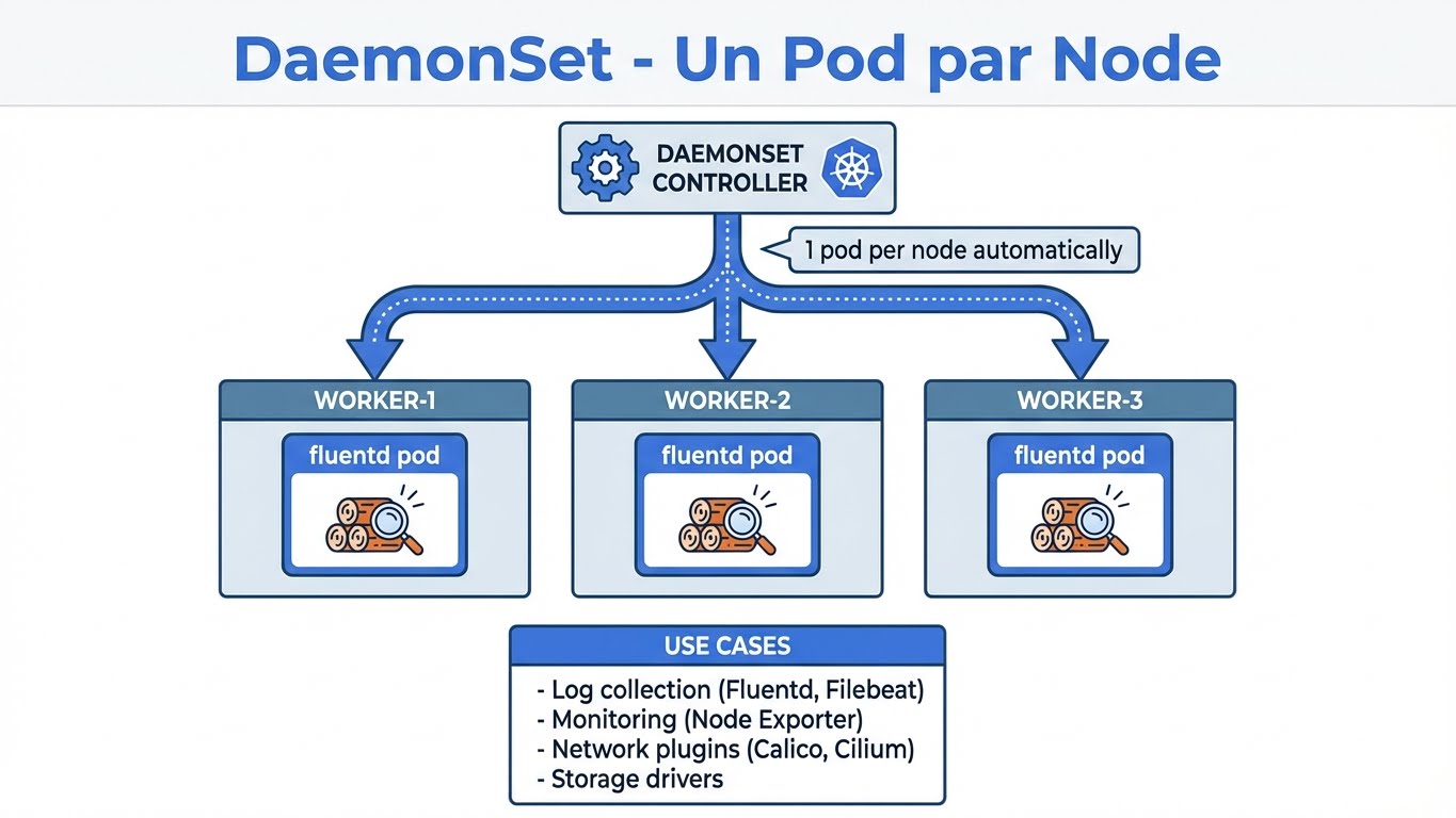 DaemonSet - Un Pod par Node