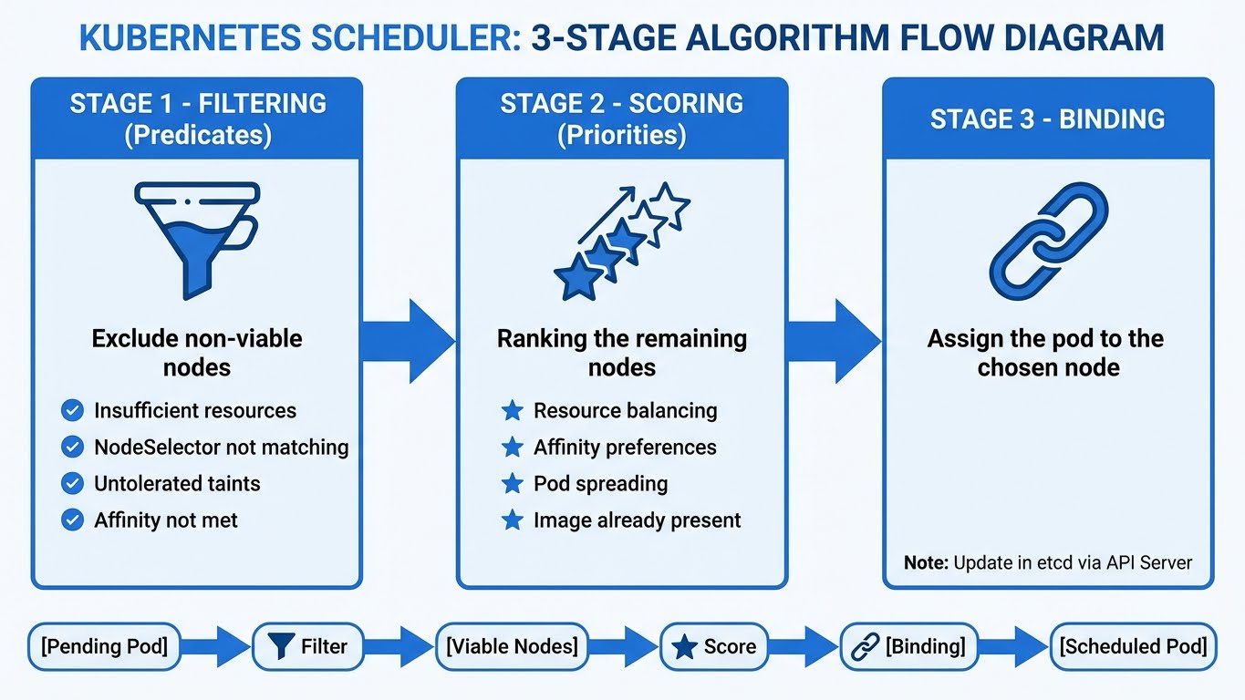 Kubernetes Scheduler - Algorithme de Placement