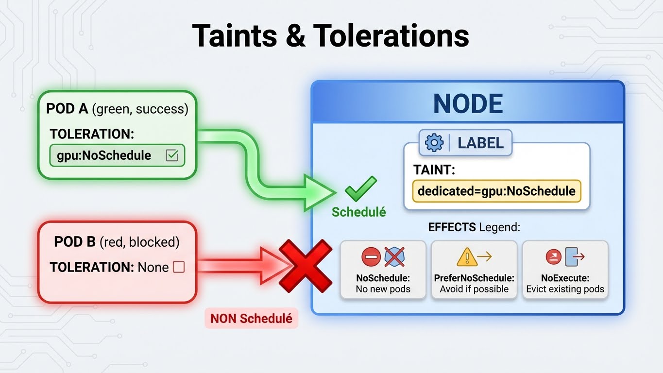 Taints & Tolerations