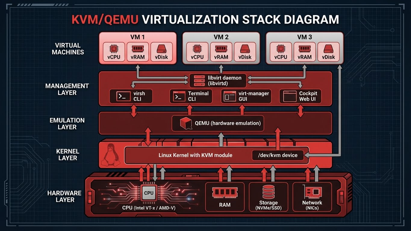 KVM Virtualization Stack
