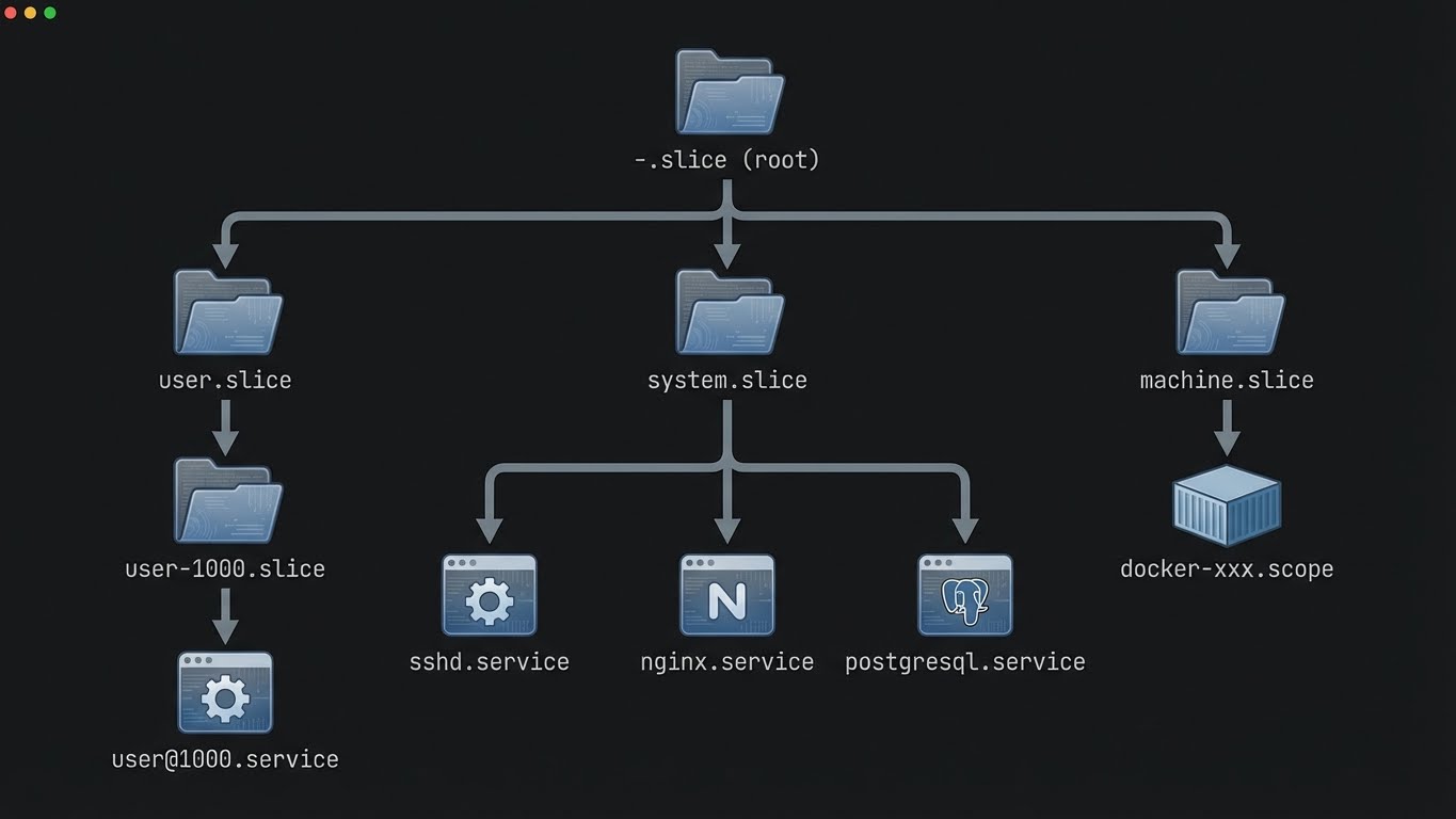 Systemd Cgroups Hierarchy