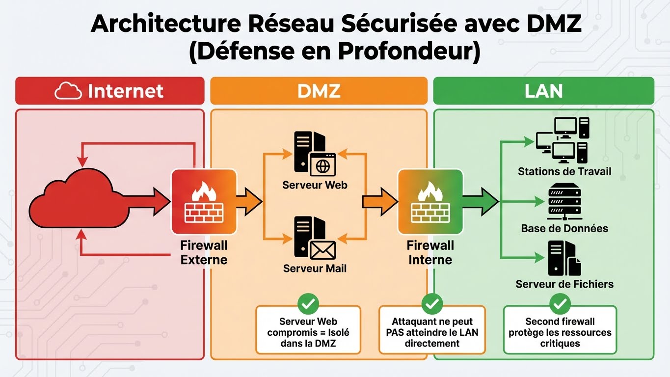 Network DMZ Secure Architecture