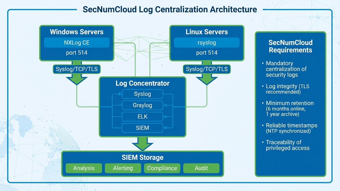 NXLog SecNumCloud Architecture