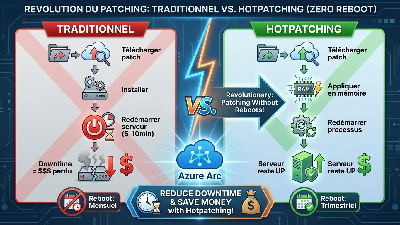 Patching Traditional vs Hotpatching
