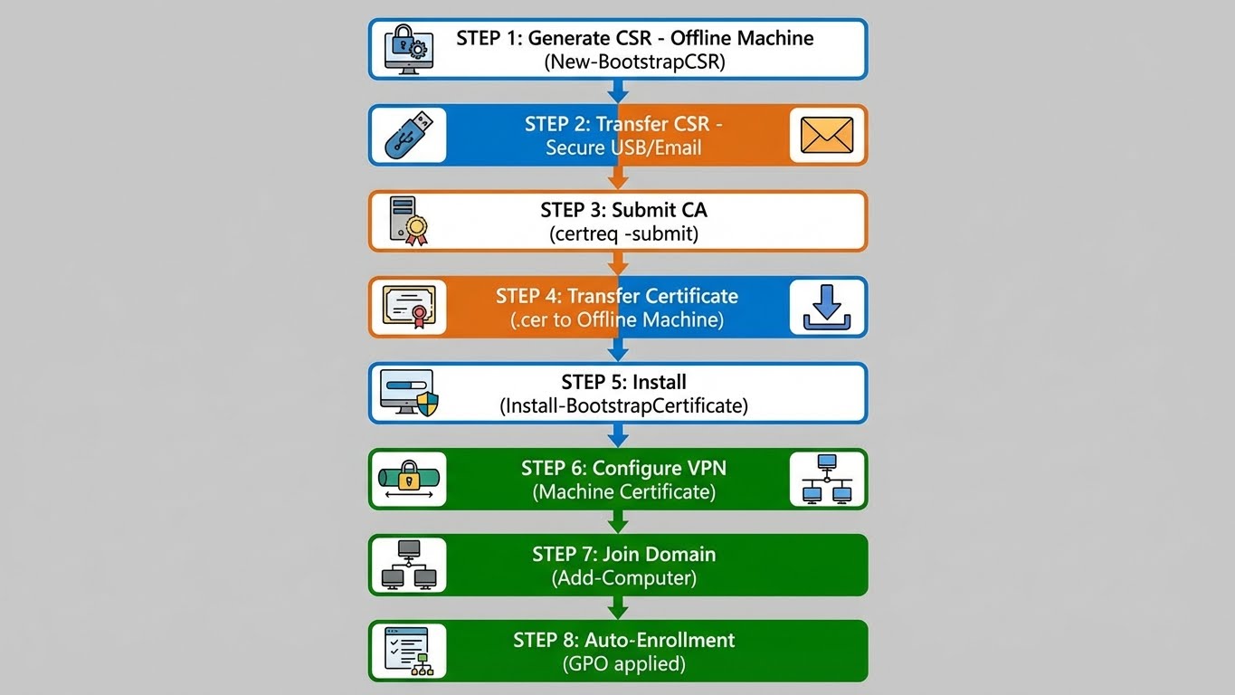 PKI Bootstrap Workflow Complete