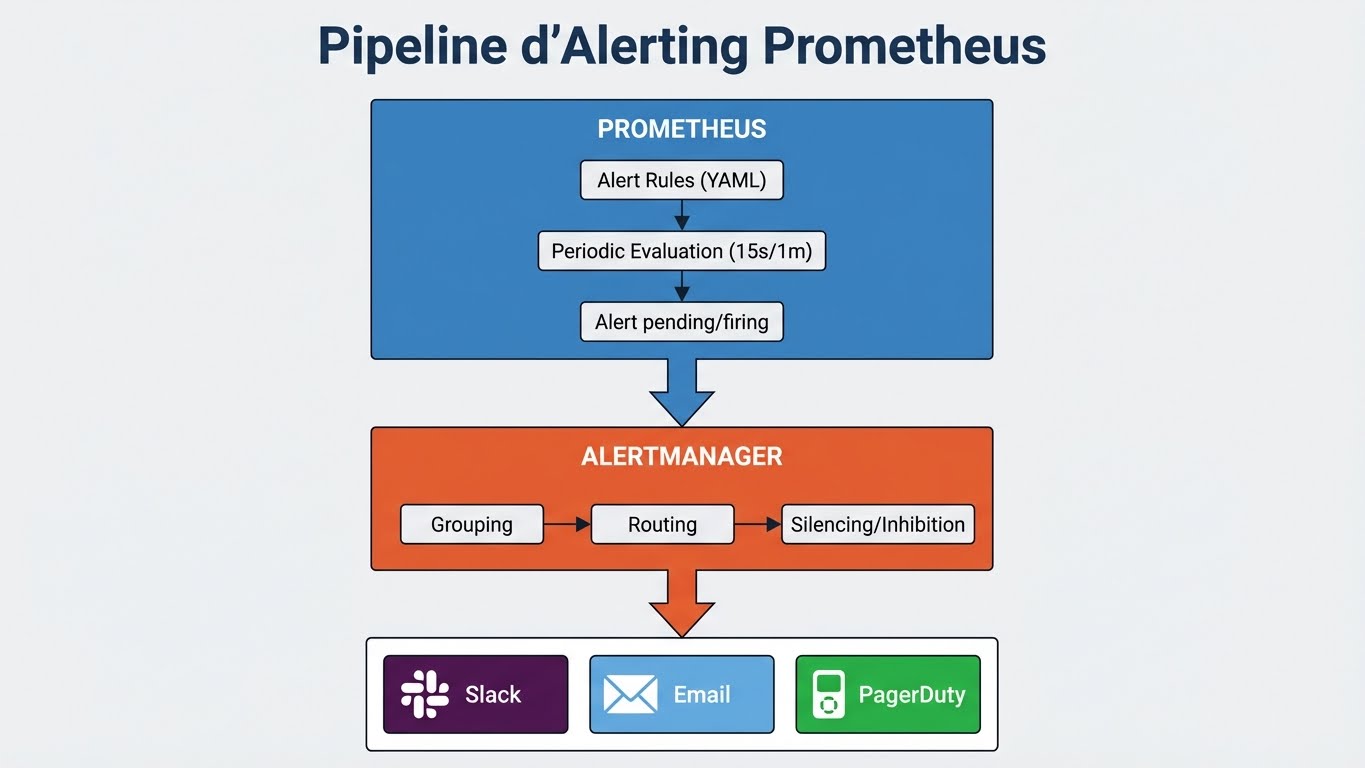 Pipeline d'Alerting Prometheus