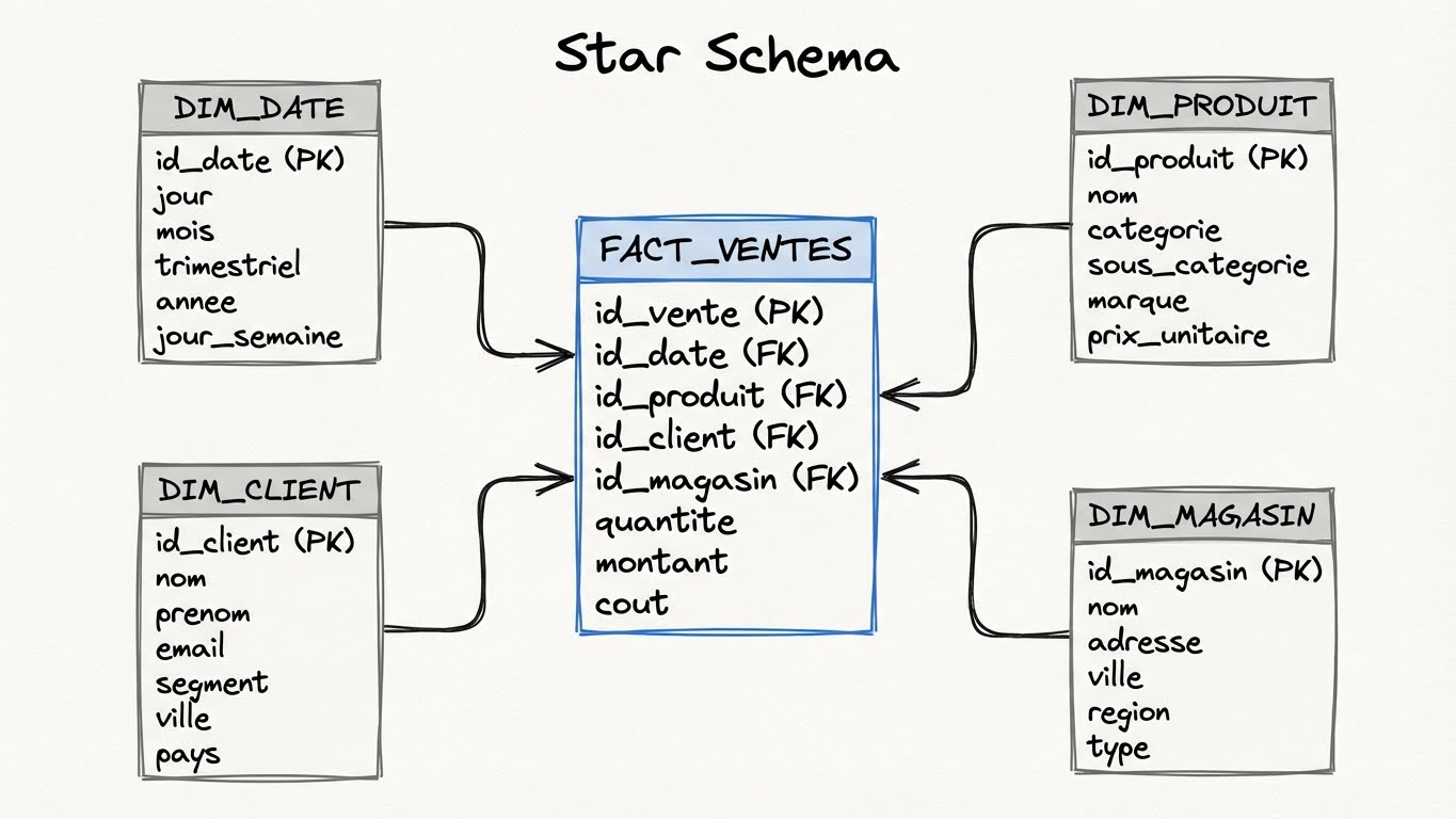 Star Schema Data Warehouse