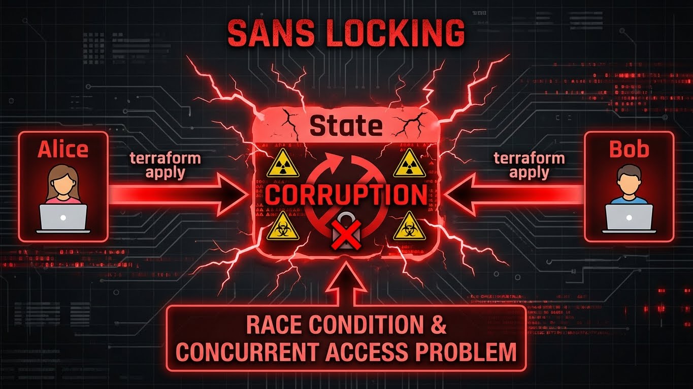 Terraform State No Locking Danger