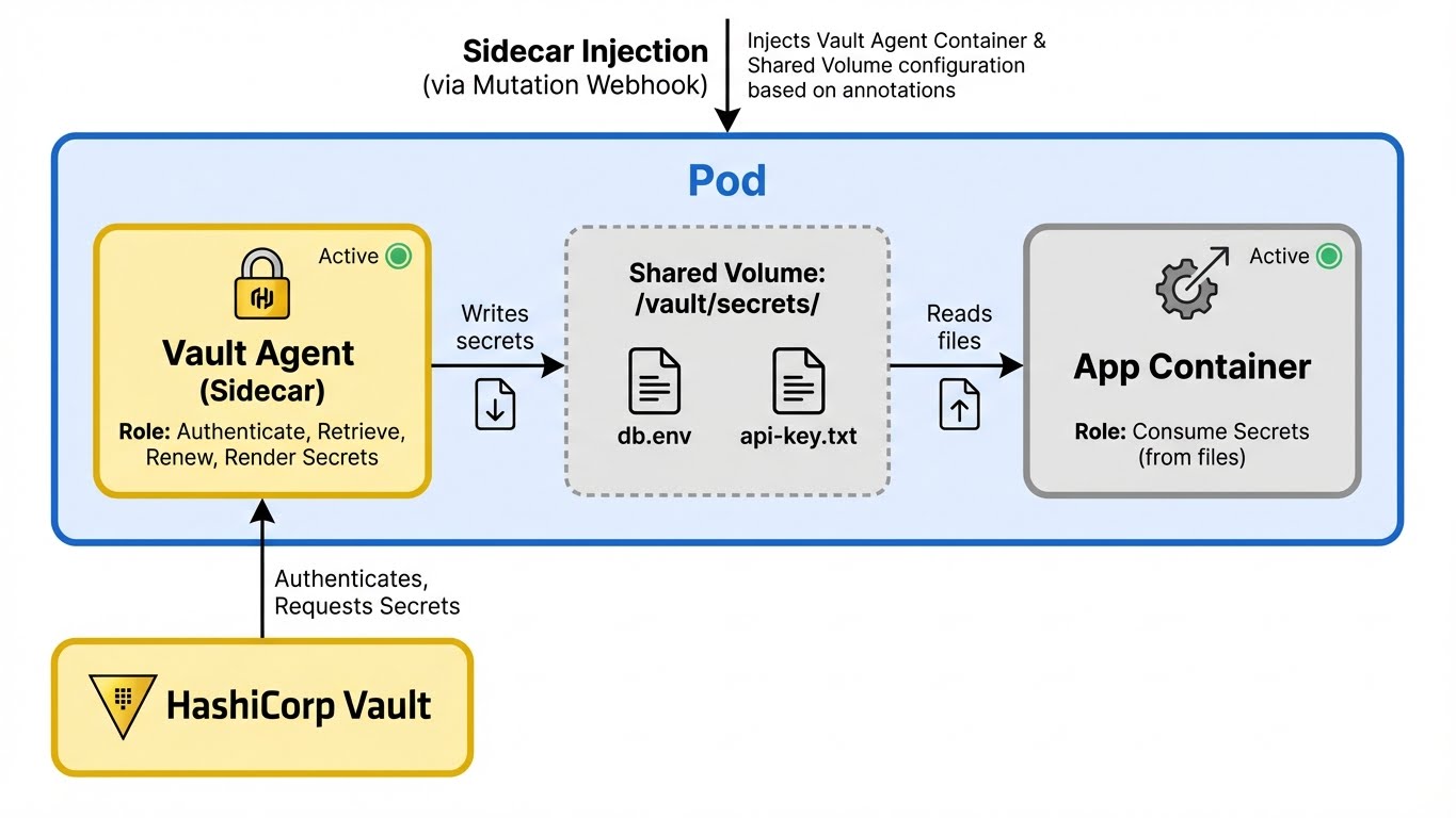 Vault K8s Agent Injector Sidecar