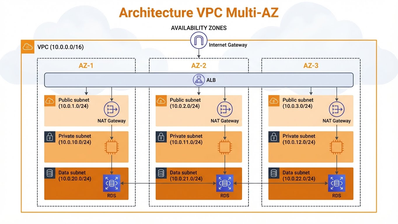 Architecture VPC Multi-AZ