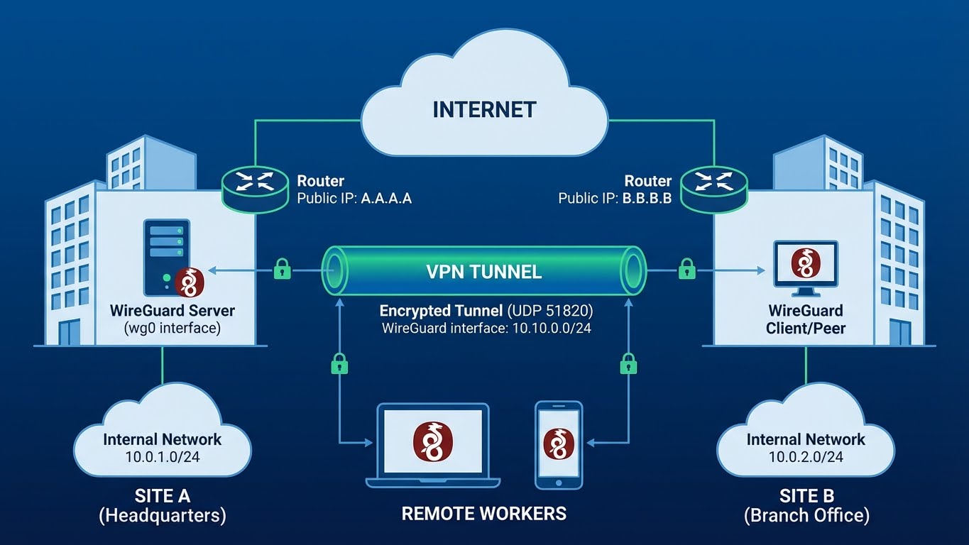 WireGuard VPN Architecture