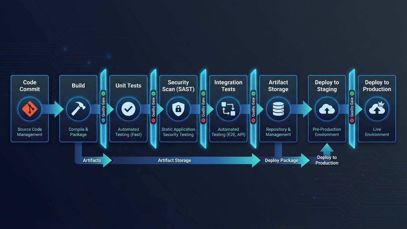 CI/CD Pipeline Stages