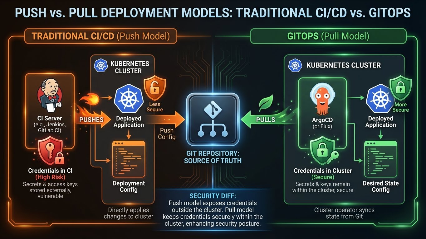 GitOps Push vs Pull