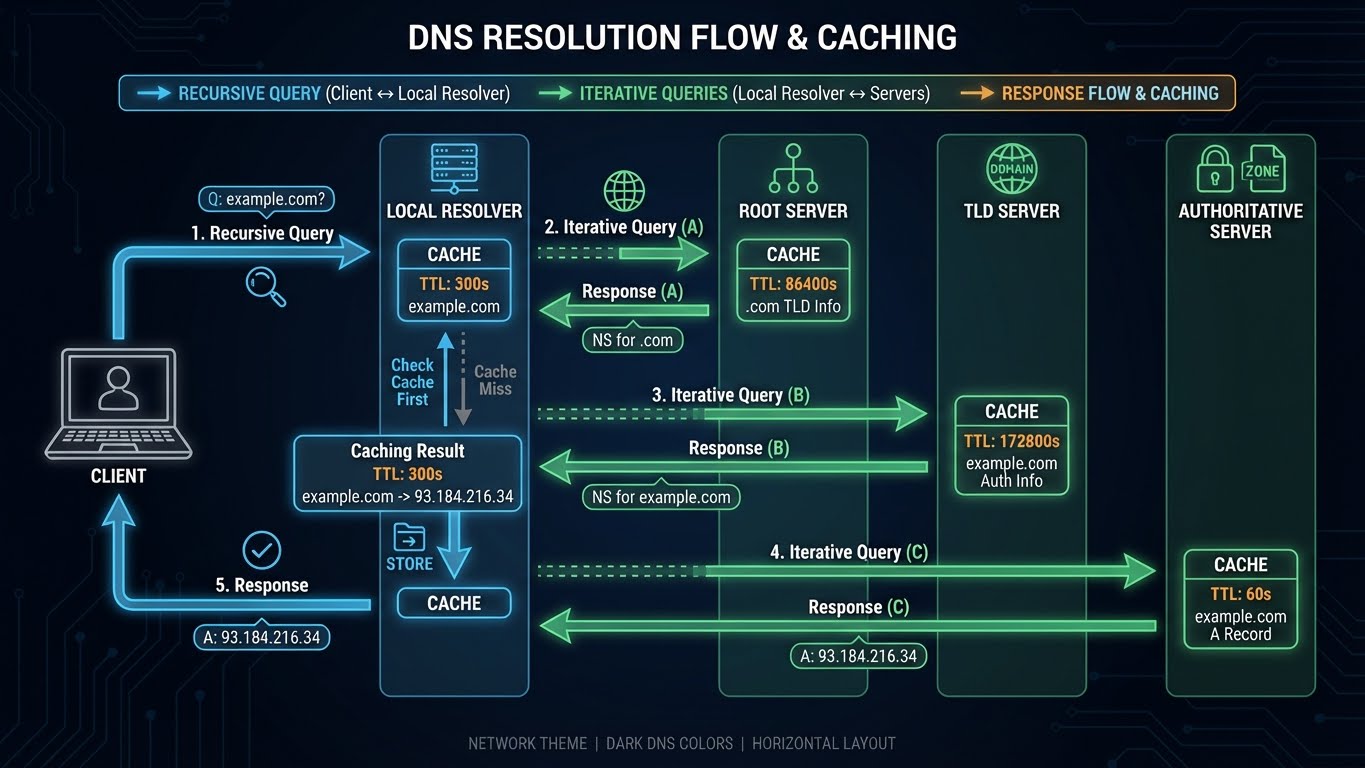 DNS Resolution Process
