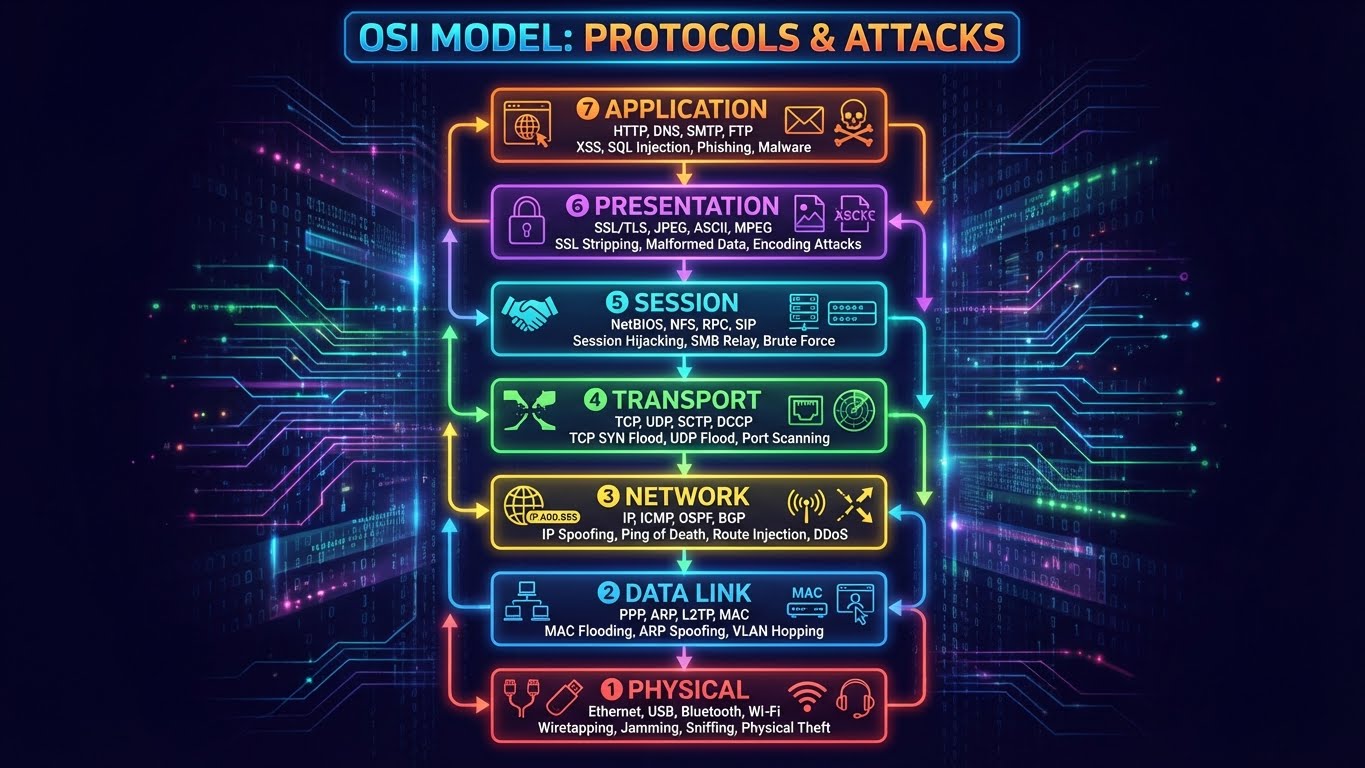 OSI Model Attacks