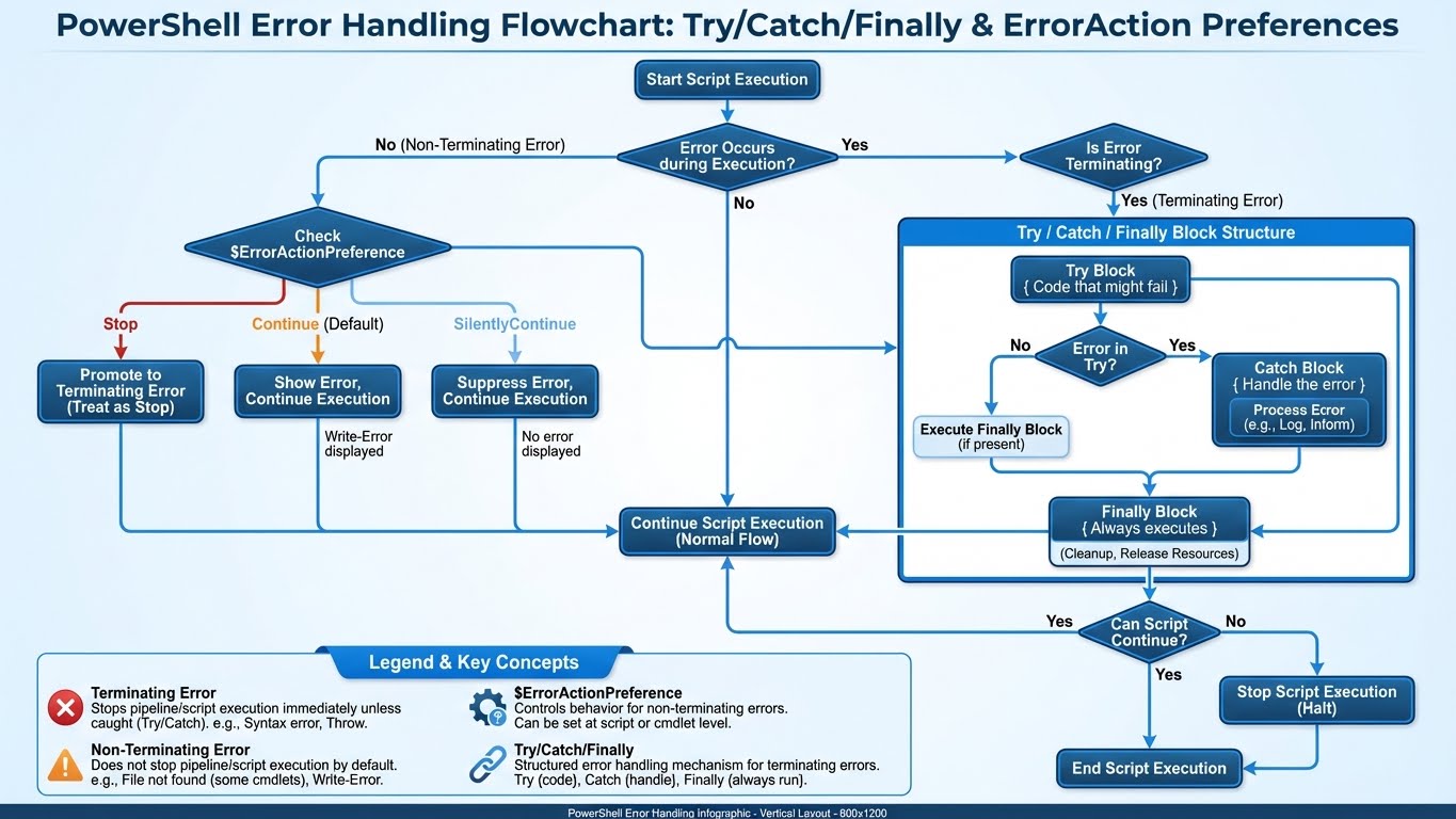PowerShell Error Handling
